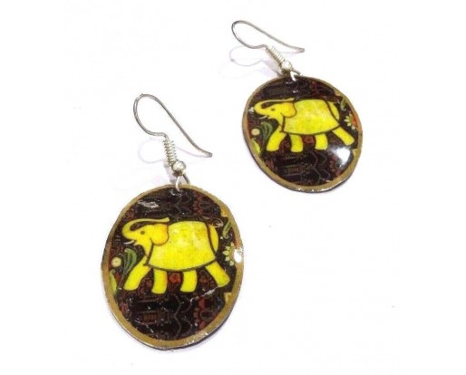 ELEPHANT - Contemporary Women Earrings Jewelry Hook Drop Dangle Fashion Gift N42